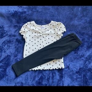 COPY - 3T OUTFIT-ART CLASS TOP & CAT AND JACK LEGGINGS